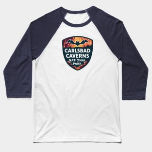 Carlsbad Caverns National Park Baseball T-Shirt